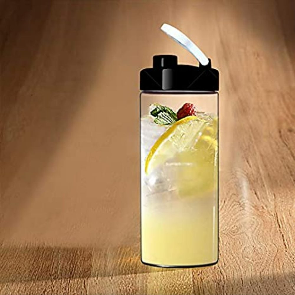 Sun's Tea 20oz Glass Travel Mug Shaker Bottle with Leak Seal
